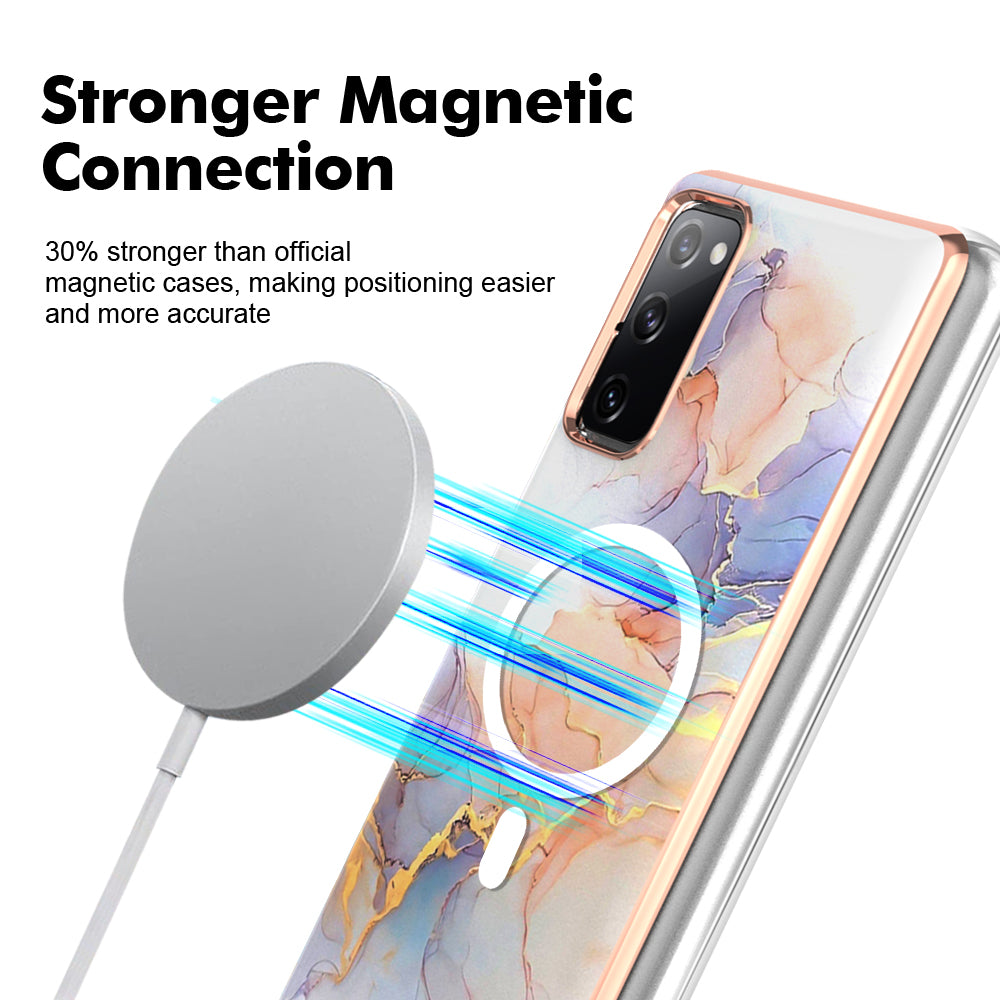 YB IMD Series-19 for Samsung Galaxy S20 FE 4G S20 FE 5G S20 Lite S20 FE 2022 Magnetic IMD Case 2.0mm TPU Phone Cover YB IMD Series-19 for Samsung Galaxy S20 FE 4G S20 FE 5G S20 Lite S20 FE 2022 Magnetic IMD Case 2.0mm TPU Phone Cover